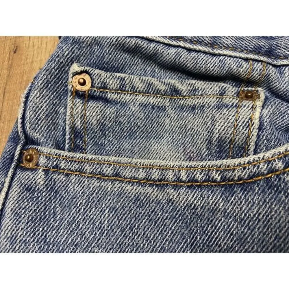 Vintage Levi 505 Jeans‎ Mens 33X30 Blue 2004 Straight 100% Cotton Denim Red Tab